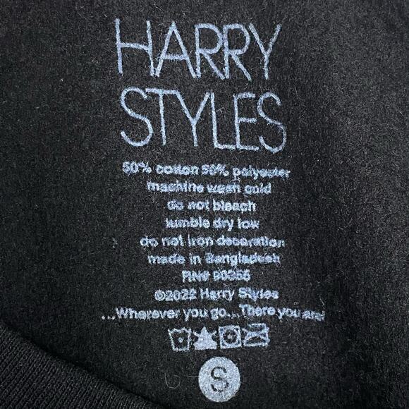 Harry Styles House Black Crewneck Sweatshirt Sz S Love On Tour Concert Merch Fan - Picture 6 of 8
